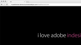Headliner Widget - Adobe Muse CC | Tutorial by MuseThemes.com