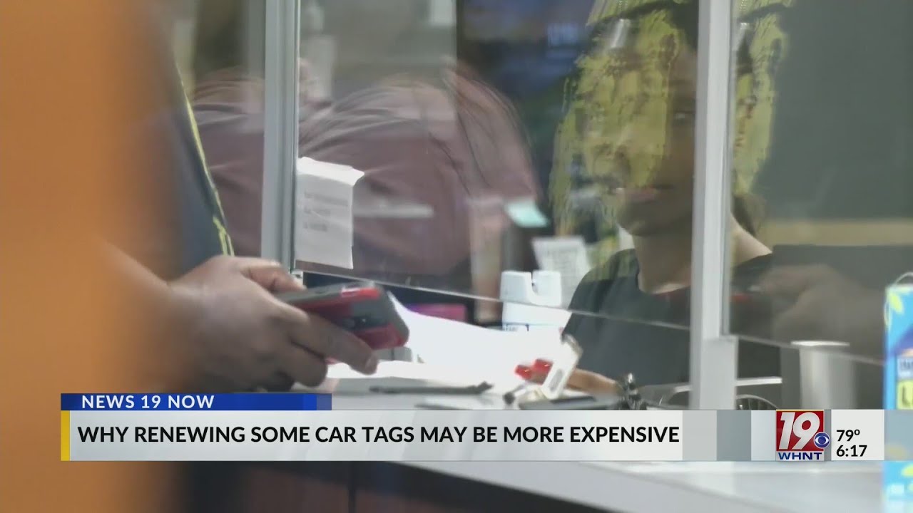 Car Tag Renewals Getting More Expensive | Sept. 8, 2025 | News 19 at 6 p.m.