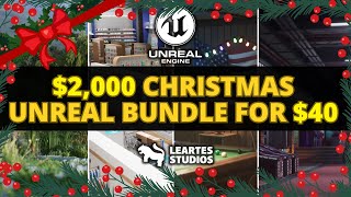 Unreal Engine $2,000 CHRISTMAS Humble Bundle for ONLY $30 (40 Assets - Limited Time)
