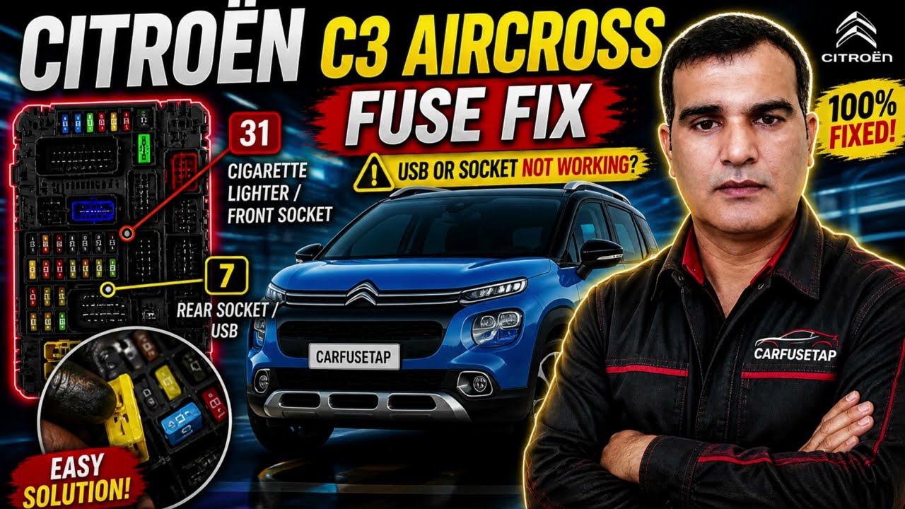 Your Citroen C3 Cigarette Lighter Won't Work? Try This First