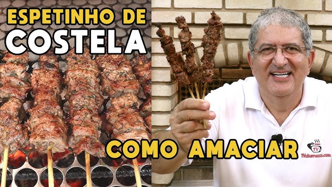 Como preparar espetinho de picanha 