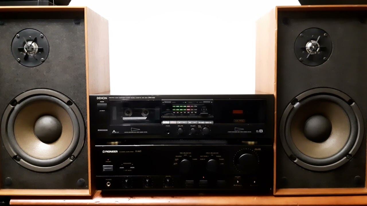 Pioneer A 445 Denon DRW 650 Pioneer CS E 320 part 2