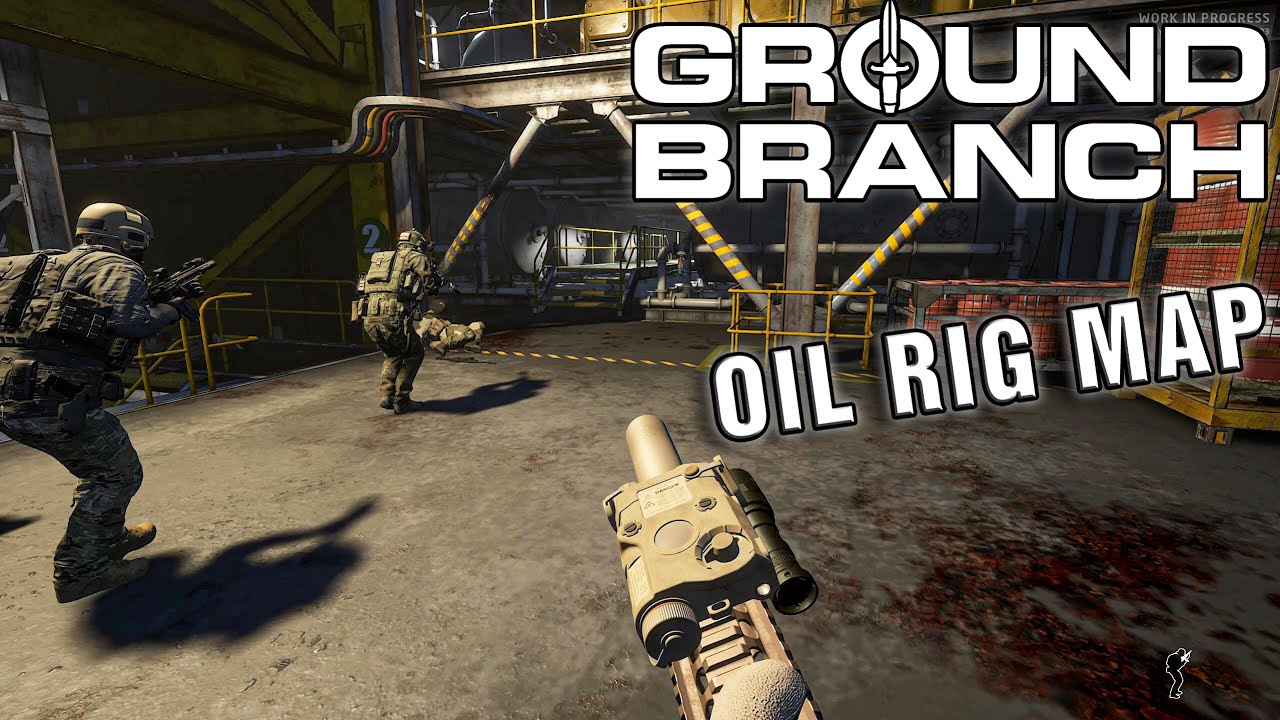 Conquering The Oil Rig Map | Ground Branch - YouTube