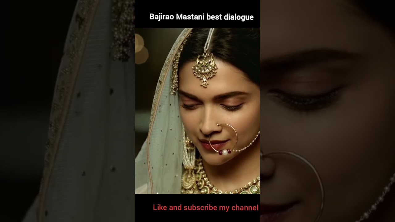Bajiraomastani best dialogues #short#video#viral#deepika padukone| 