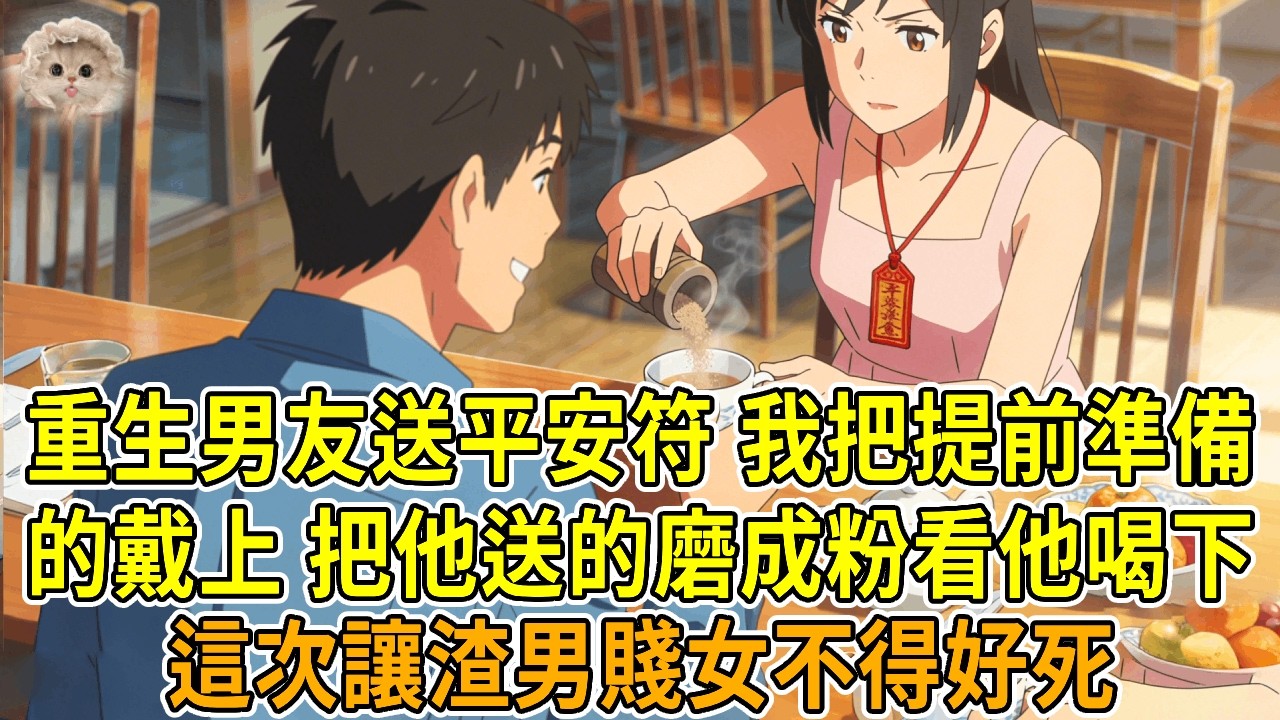 上一世，未婚夫送我平安符，從那天起我貼身佩戴符箓，可符裏卻藏著我已經離世的妹妹的魂魄，我的身體被她占據，我淪為孤魂野鬼。再睜眼，我把他送的平安符磨成粉，偷偷摻進他飲料，笑著看他喝下，成全這對渣男賤女！