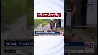 Mobil Angkut Belasan Nakes di Kolaka Utara Terguling