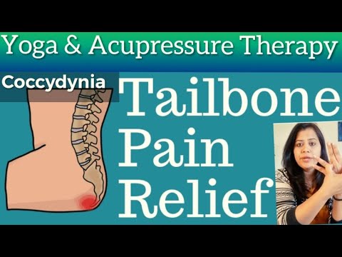 Tail Bone or Coccydynia Pain Relief with one point Acupressure