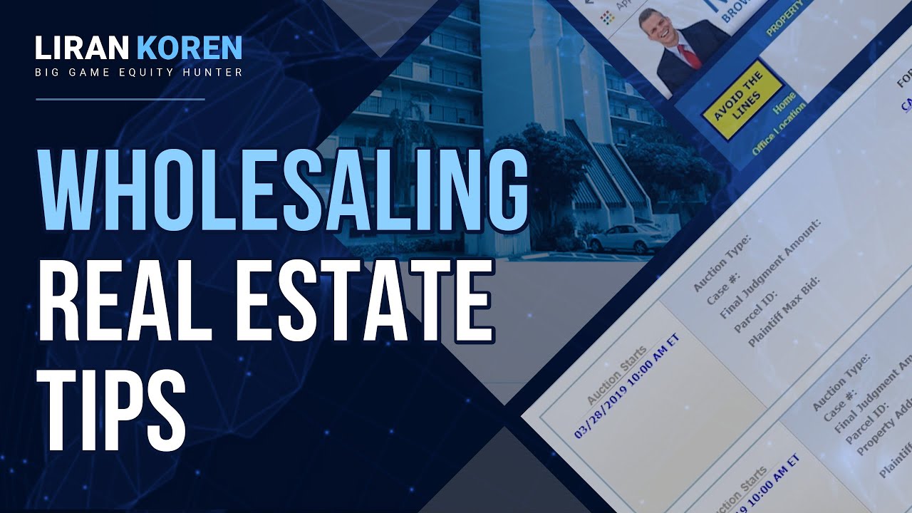 How to Buy Real Estate Wholesale YouTube