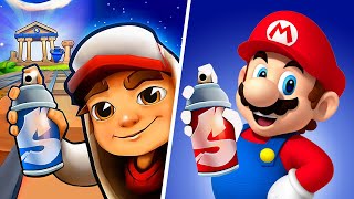 Subway Surfers VS Super Mario Run Game, Subway Surfers New Update Greece, Subway Surfers Gameplay screenshot 3