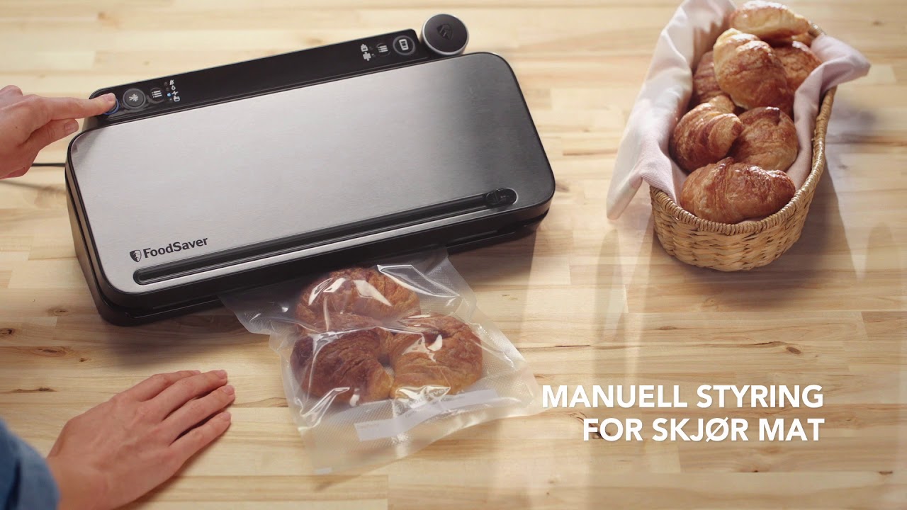 FoodSaver® Vakuumforsegleren VS3190X YouTube