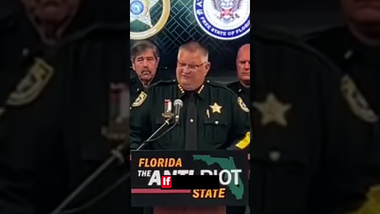 Florida Sheriff To Rioters We Will Kill You Graveyard Dead 