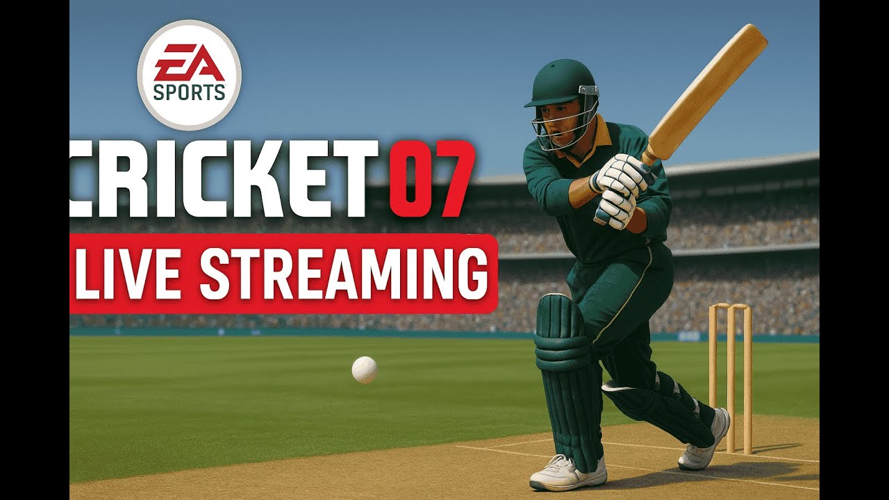 EA Sports Cricket 07 | Live Gameplay & Commentary | Classic Cricket Gaming