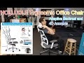 Holludle ergonomic office chair with adaptive backrest review by benson chik