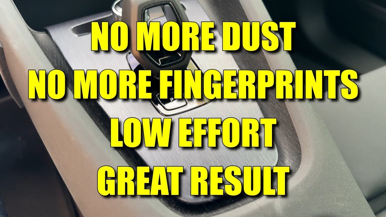 Polestar 2 MY24 // Vinyl Wrap Center Console // Anti Dust and Fingerprint // Plus Bonus Tip