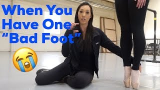 Pointe Shoe Fitting For Uneven Feet