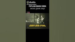 Pupujian bahasa Sunda 