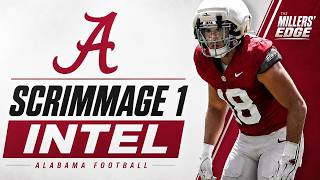 Alabama Fall Camp Scrimmage 1 Intel