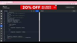 Program to impliment simphon's 1/3 rdth rule using c++ program screenshot 3