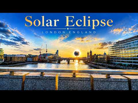 Solar Eclipse London England 2026