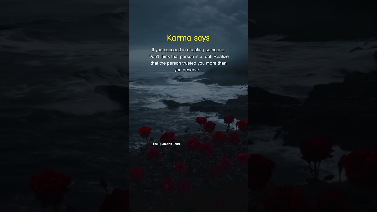 Trust Broken, Not Foolish 💔 | Karma Hits Back