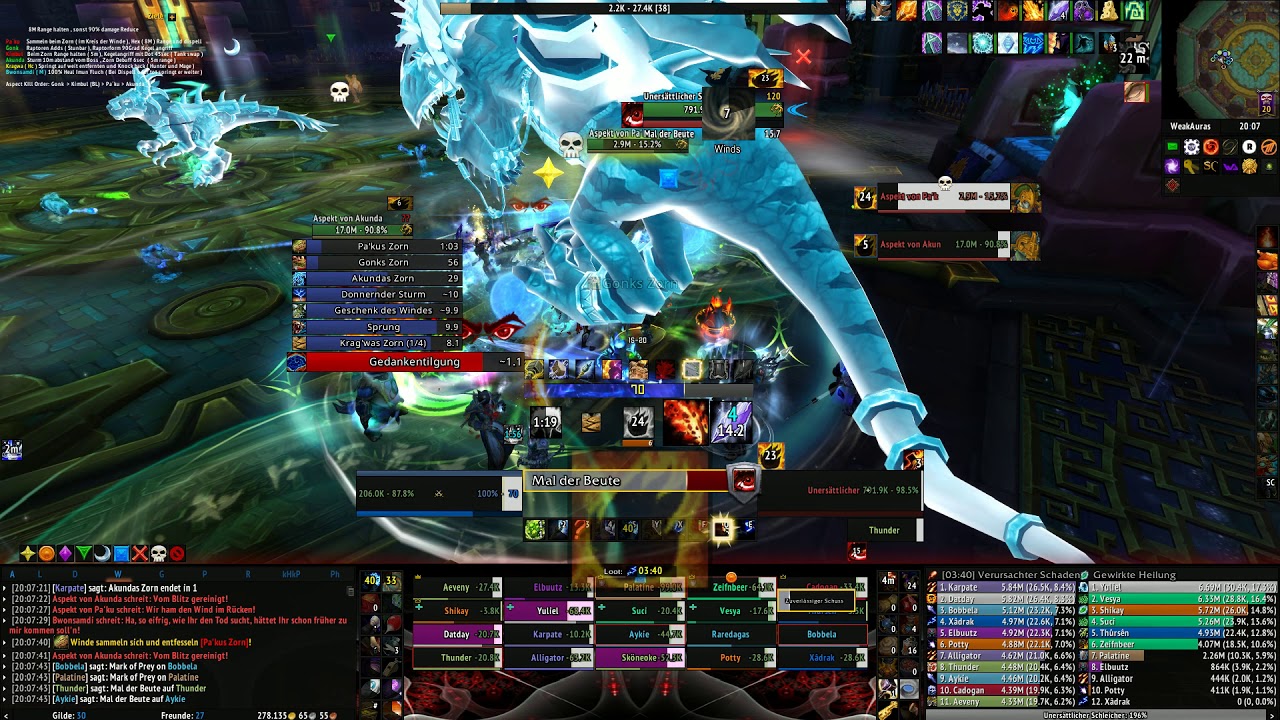 Conclave Mythic - Battle of Dazar'alor [Elemental Shaman PoV]