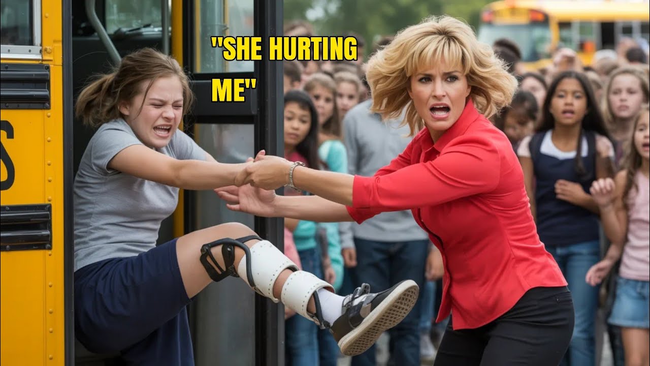 HOA Karen Dragged My Disabled Daughter Off the Bus — She Screamed for Her Life!”