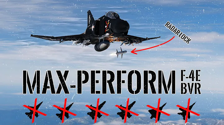How to Max Perform the F-4E in BVR with sparrows | DCS
