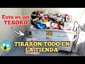 NUNCA HABIA ENCONTRADO TANTISIMAS COSAS NUEVAS EN LA BASURA  #dumpsterdiving #loquetiranenusa