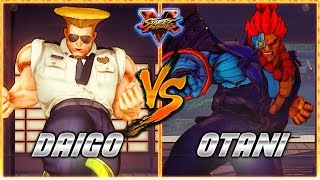 SFV AE 🔥 DAIGO (Guile) vs OTANI (Akuma) | FT3 Set 🔥 SF5 TenSFV