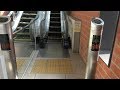 【エスカレーター】JR岩見沢駅　昇りエスカレーター(起動あり)