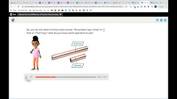 Topic 7 Lesson 1: Estimate Sums and Differences of Fractions