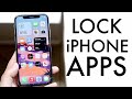 How To Lock iPhone Apps With FaceID