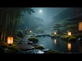 Calm and Relaxing Music for Sleep with Cicada and Soft Rain Sounds | Shakuhachi | Koto Vol. 183