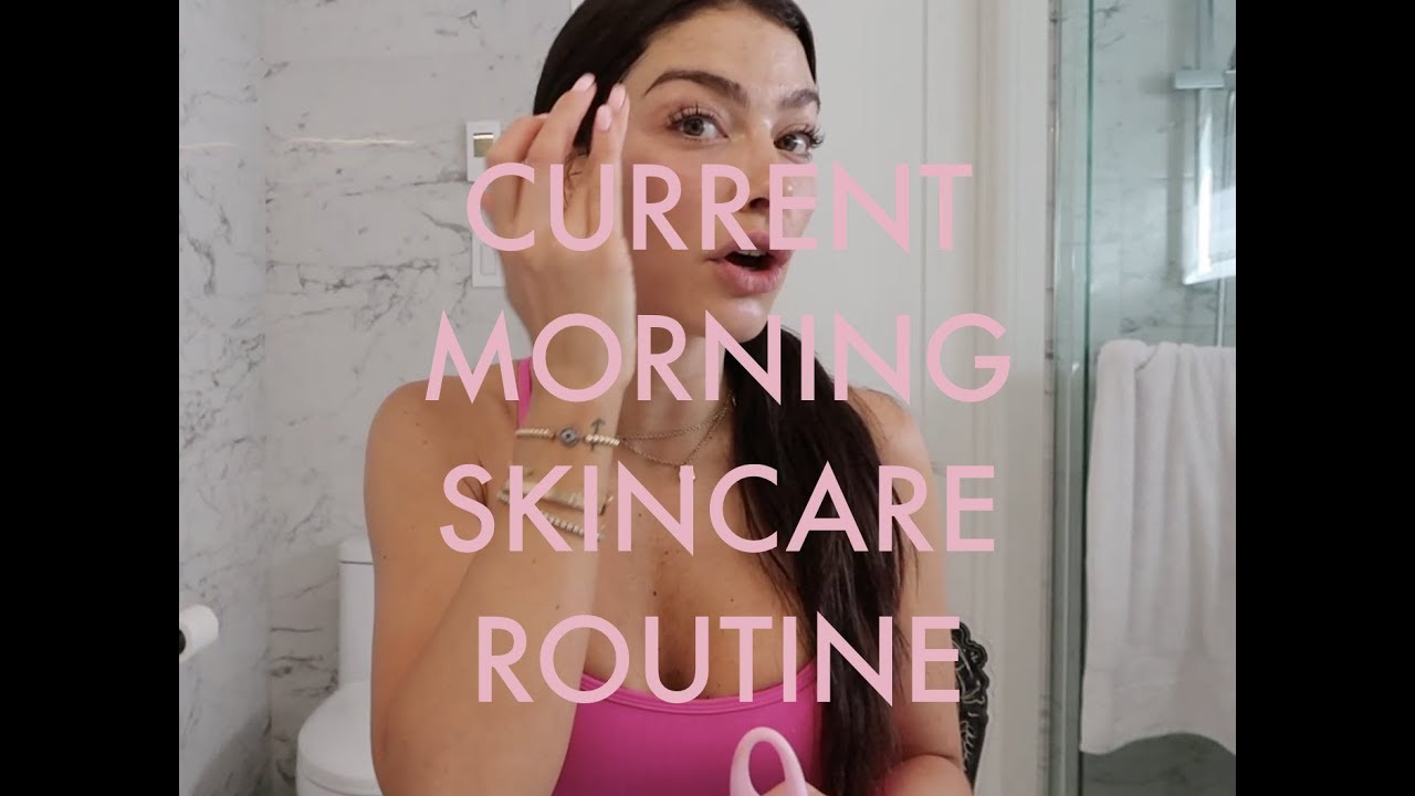 MY UPDATED CURRENT MORNING SKINCARE ROUTINE VIDEO!