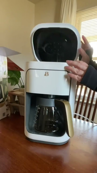 beautiful by drew barrymore coffee machine tutorial español