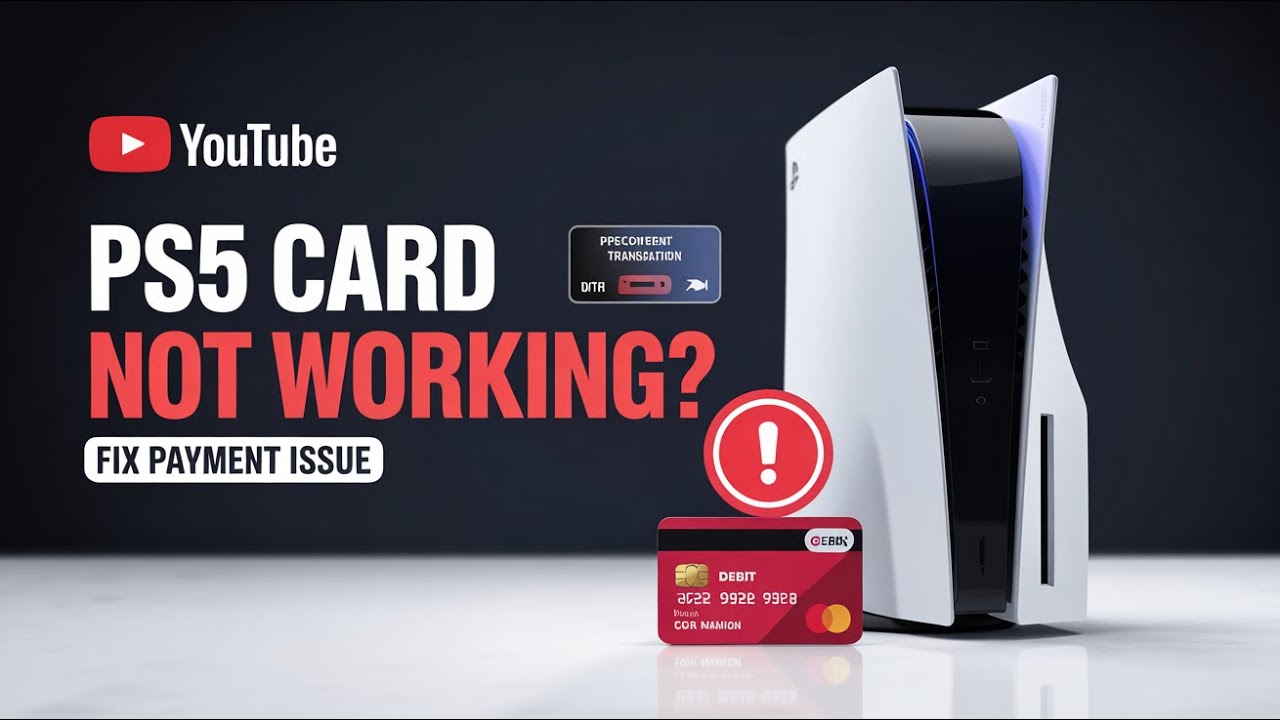 Why Is My PS5 Not Accepting My Debit Card? | Fix Payment Issues on ...