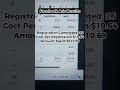 Facebook Ads Results - 26 Registrations at $19 Each