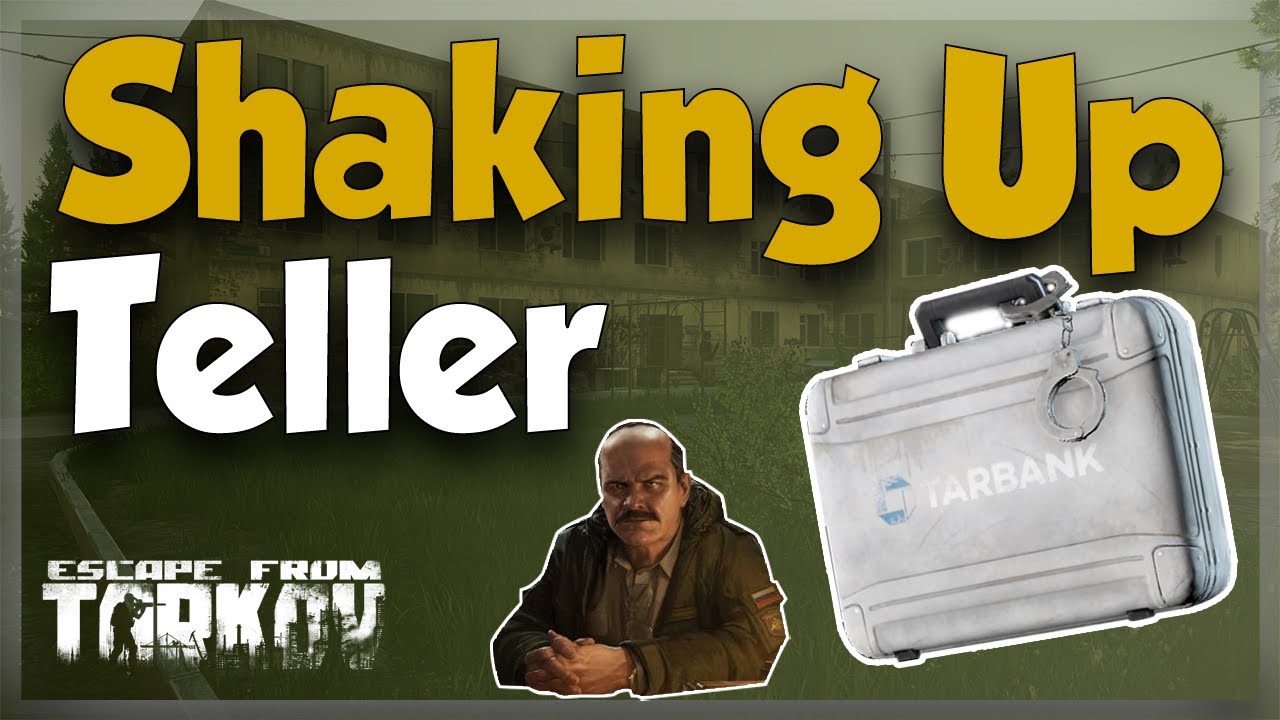 Prapor Shaking Up Teller Bank Case Escape from Tarkov (German/Deutsch)