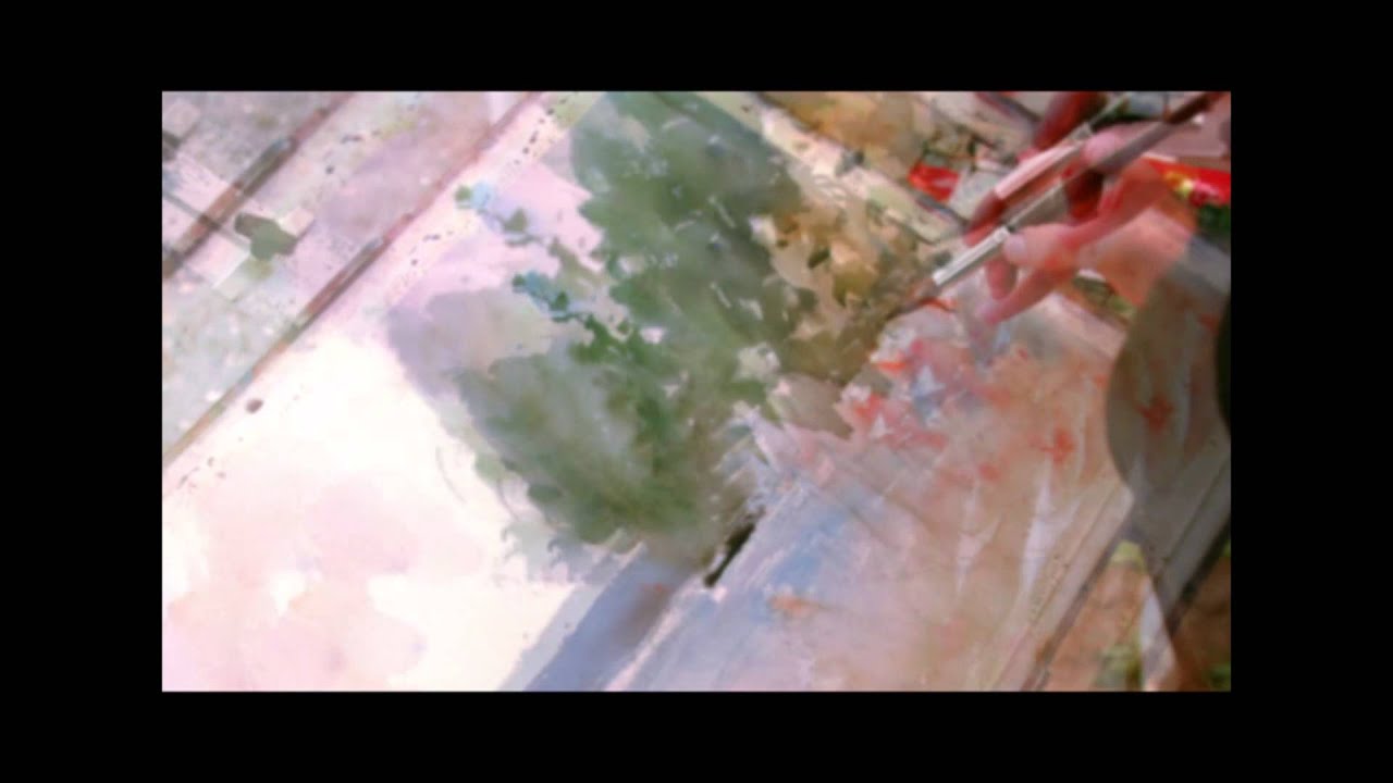 Ron Stocke Watercolor Study. Samish Island, Wa. 2015