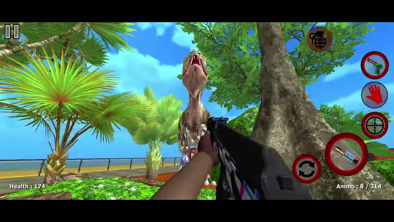 Dinosaur Bloody Island - Android ios Gameplay - Dinosaur game - New Update.