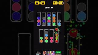 Ball Sort Puzzle level 87 solution