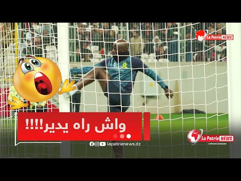 تصرف صادم حراس ماميلودي صن داونز يستفز جماهير مولودية الجزائر بحركة غير أخلاقية داخل الملعب