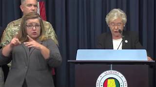 Governor Kay Ivey, Hurricane Irma Press Conference 09-10-17