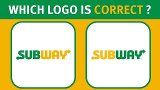 🟢🟡 Can You Spot the Correct Logo? 🤔🧭Test Your Memory in 5 Seconds! | Logo Quiz Game | screenshot 5