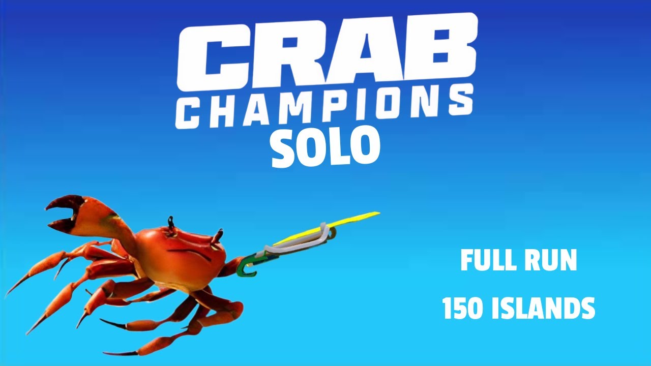 [FAILED] The FULL RUN of my first attempt at 1000 islands in easy. | Crab Champions Solo