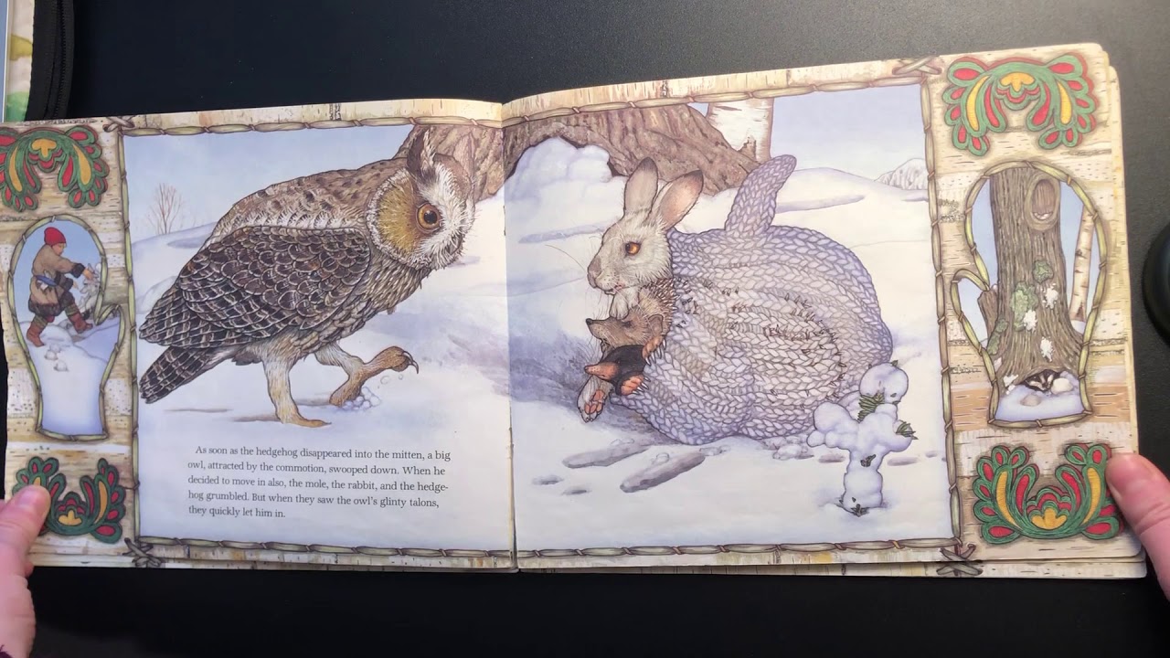 The Mitten by Jan Brett: Read Aloud December - YouTube