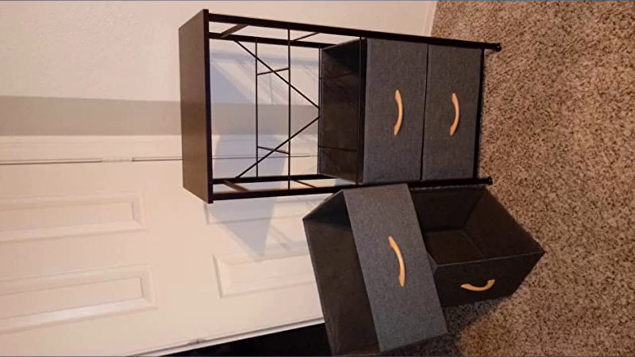 ROMOON 4 Drawer Fabric Dresser Storage Tower, Organizer Unit for Bedroom, Closet, review YouTube