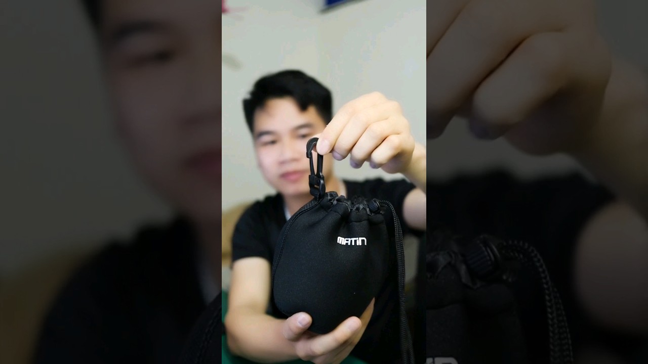 🎥 Review Nhanh Túi Đựng Lens Máy ảnh #bienreview — Video review, click xem trên YouTube