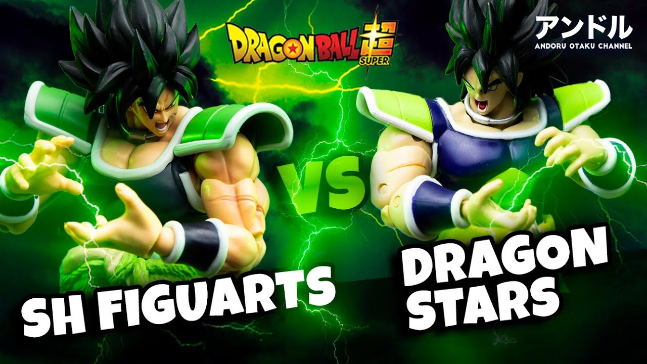✅ COMPARACIÓN ENTRE BROLY S.H. FIGUARTS Y DRAGON STARS 100% REAL NO FAKE!! 😱 Dragon Ball