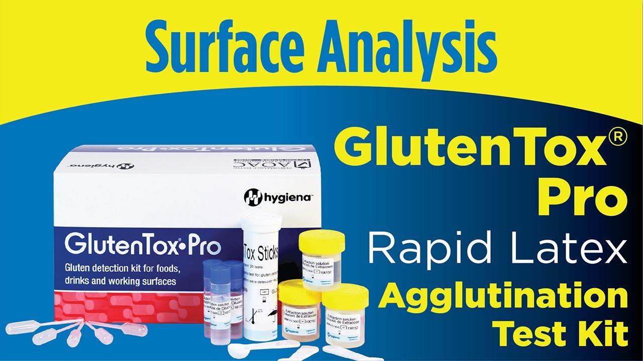 GlutenTox® Pro for the detection of gluten on surfaces Food Safety